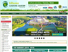 Tablet Screenshot of golfturecko.com